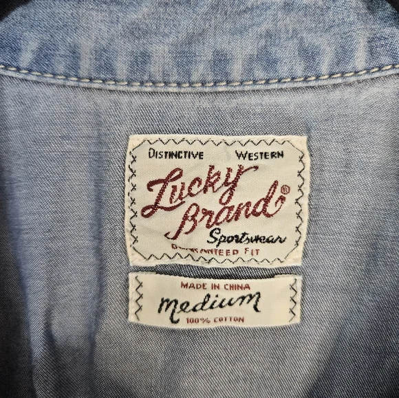 Lucky Brand Blue Denim Mini Dress - Picture 4 of 11